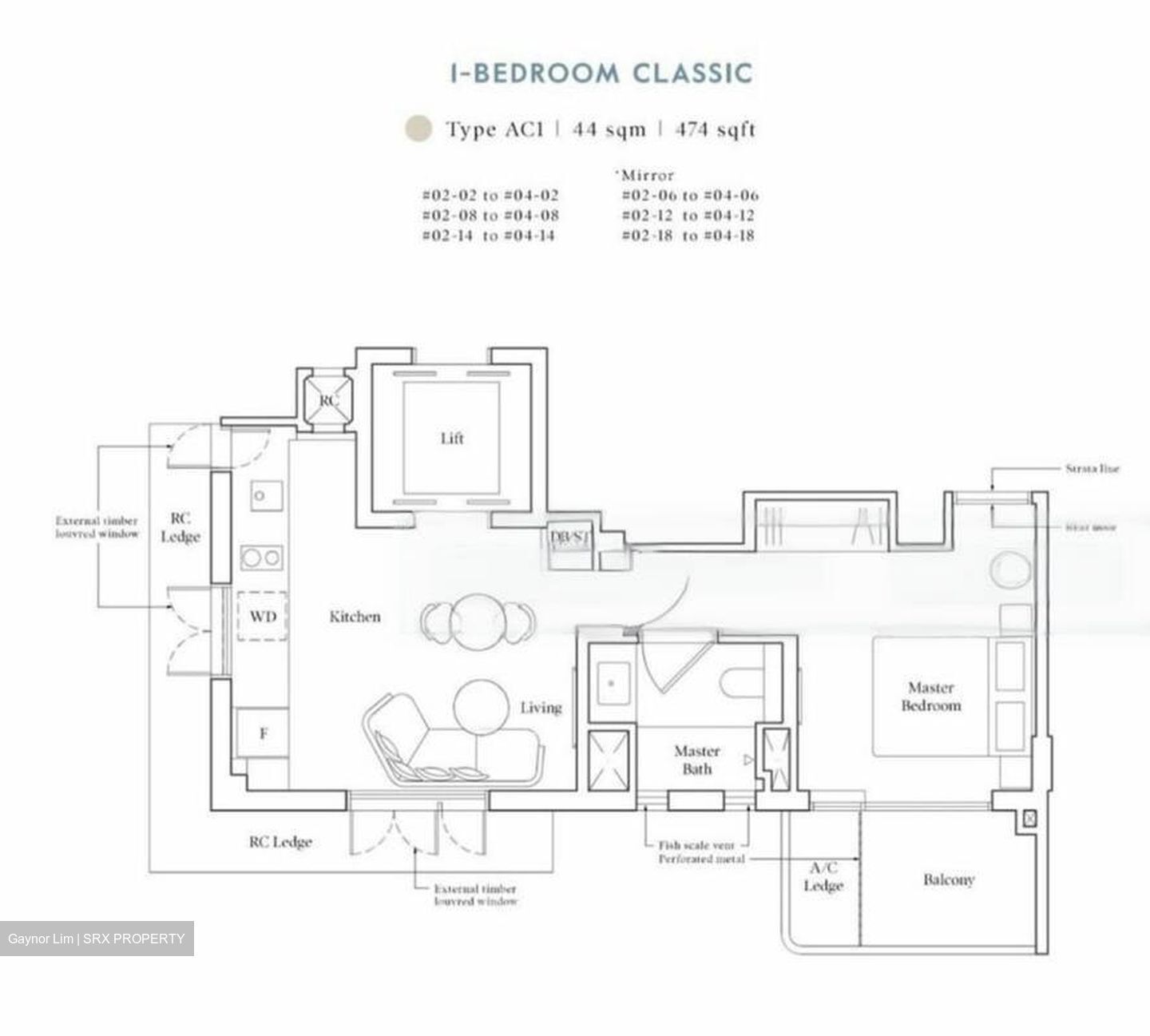 Avenue South Residence (D3), Apartment #457924201